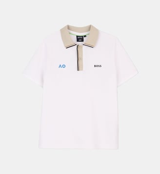 Polo manches courtes - BOSS Kidswear - Blanc