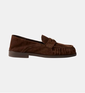Mocassins suede chocolat - Claudie Pierlot - Chocolat
