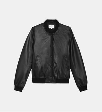Veste col rond uni VOLENE - La Petite Etoile - Noir