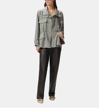 Parka technique avec mini clous effet strass - Pinko - Multicolore
