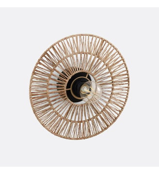 Applique ronde Ø30 cm - La Redoute Interieurs - Naturel
