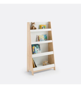 Bibliothèque enfant - La Redoute Interieurs - Blanc bois