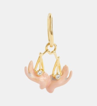 Pendentif Balance, Equité et Grandeur d'Ame - Les Néréides - Multicolore