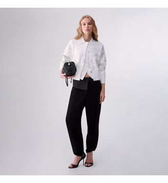 Veste en maille avec strass Liu Jo