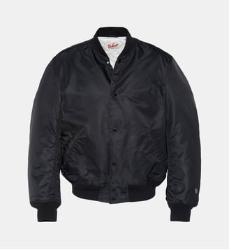 Blouson urban oversize - Schott - Noir