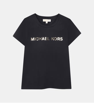 T-shirt manches courtes - Michael Kors Kids - Black
