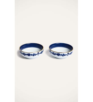 Bols de Snack Wildbird (Set de 2) - La DoubleJ - Bleu