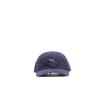 Casquette logo en coton Gunn - Rodd & Gunn - Navy denim