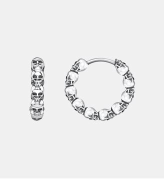 Créoles têtes de mort - Thomas Sabo - Argent