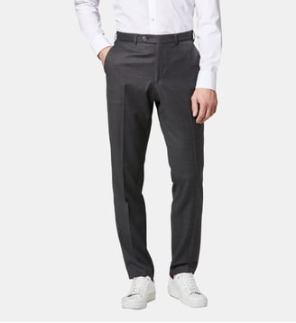 Pantalon de costume en laine regular Per-V - Digel - Graphite