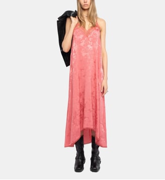 Robe Risty 100% Soie - Zadig&Voltaire - Rose tea