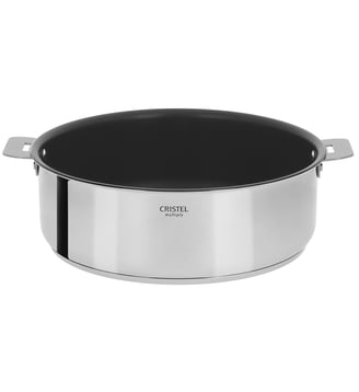 Sauteuse Casteline amovible anti adhérente Ø26 cm - Cristel - Acier