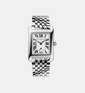 Montre Classics carree Blanc FC-235S2C6B - Frédérique Constant - Argenté