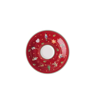 Sous-tasse à expresso - Villeroy & Boch - Rouge