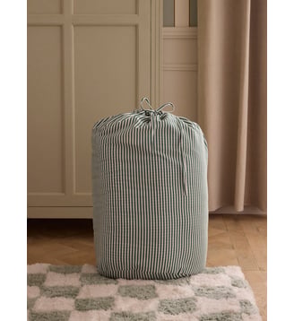 Matelas déco esprit futon - Cyrillus - Rayure verte