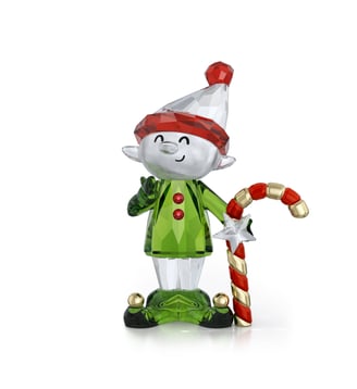 Holiday Cheers Dulcis Elfe et Sucre d’Orge - Swarovski - Vert