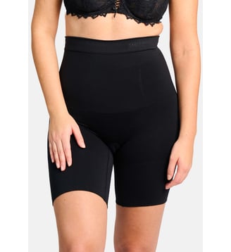 Panty taille haute Slimmers, Lingerie invisible-Noir-50/52-Noir-50/52 - Sans Complexe - Bleu