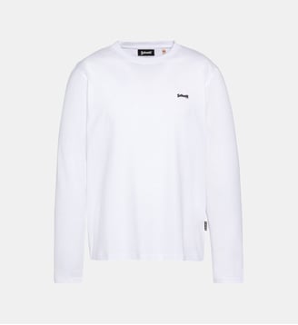 T-shirt manches longues - Schott - Blanc