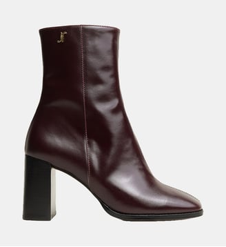 Bottines Vaubas en cuir - Jonak - Bordeaux
