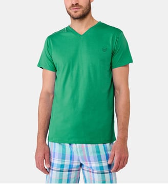 Tee-shirt en jersey de coton léger - Green - Arthur - Vert