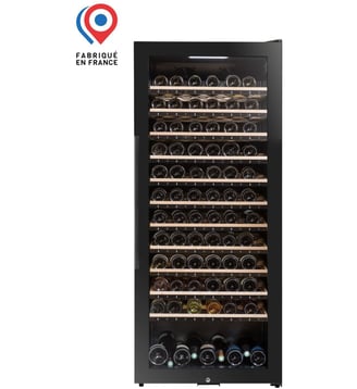 Cave à vin vieillissement ECELLAR150G2 - La Sommeliere - Noir