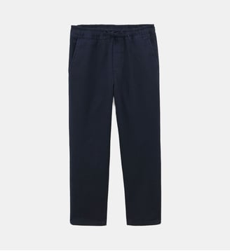 Chino 734 garçon taille élastique - Serge Blanco - Bleu foncé