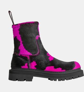 Bottes cuir EKI - Camperlab - Rose