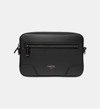 Sacoche Charlie en cuir - Lancel - Noir