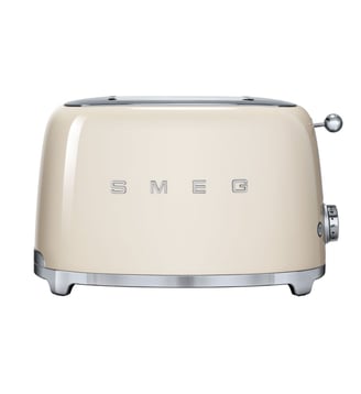 Grille-pain TSF01CREU creme Smeg