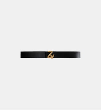 Ceinture ZV Initiale La Belt - Zadig&Voltaire - Noir
