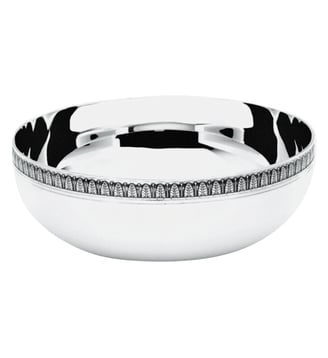 Coupelle ronde en métal argenté - MALMAISON - Christofle - Argent