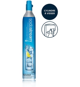 Cylindre CO2 Recharge CO2 supplément Originale à vis - Sodastream - Coloris unique