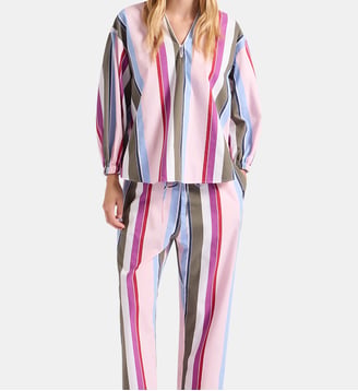 Pantalons Drawstring Multicolor - La DoubleJ - Rose