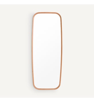 Miroir rectangulaire chêne massif, H180 cm AM.PM