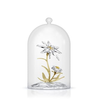 Florere Cloche de Verre - Swarovski - Gold tone