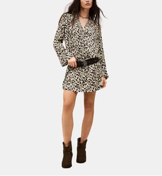 Robe droite courte Perla - Ba&sh - Écru