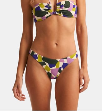Bas de bikini brésiliens Siracusa - Robin Collection - Multicolore