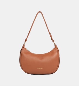 Sac besace Milano Aria en cuir - Lancaster - Camel