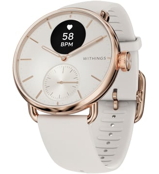 Montre santé Connecté Scanwatch 2 Rose Gold Sand 38mm - Withings - Bronze