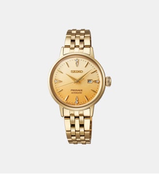 Montre automatique Presage Doré SRE018J1 - Seiko - Doré