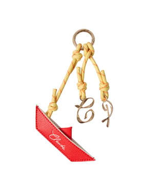 Porte-clés lettres CP - Claudie Pierlot - Rouge