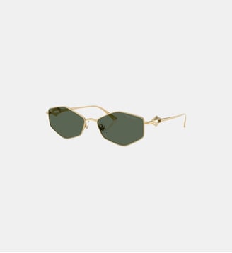 Lunettes de soleil Ovale JC4017 - Jimmy Choo - Or