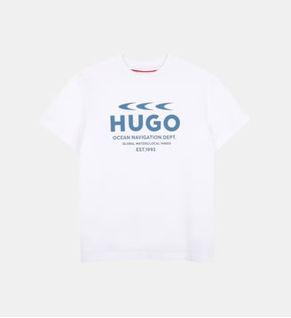 Tee-shirt manches courtes - Hugo Kids - Blanc