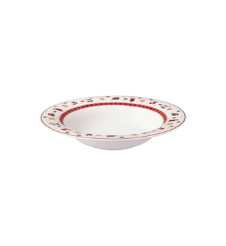 Assiette creuse blanche - Villeroy & Boch - Multicolore
