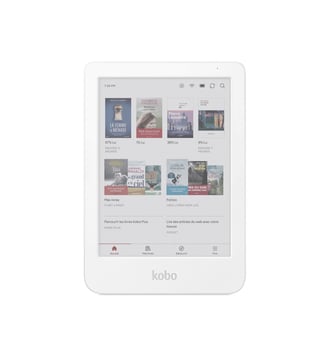 Liseuse eBook Clara Colour Blanche - Kobo - Blanc