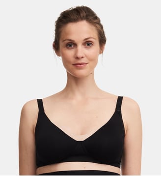 Soutien-gorge sans armature allaitement - Chantelle - Noir