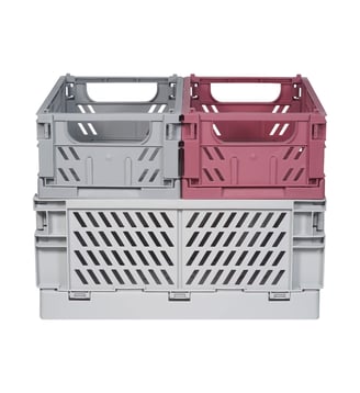 Caisses de rangement Ella, set de 3 - Kindsgut - Vieux rose