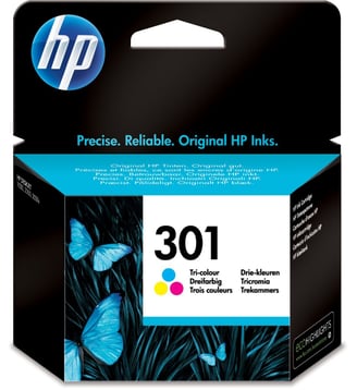 Cartouche d'encre 301 3 couleurs HP