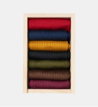 Coffret de 7 chaussettes - Odaje - Multicolore