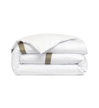 Housse de couette en satin Yves Delorme